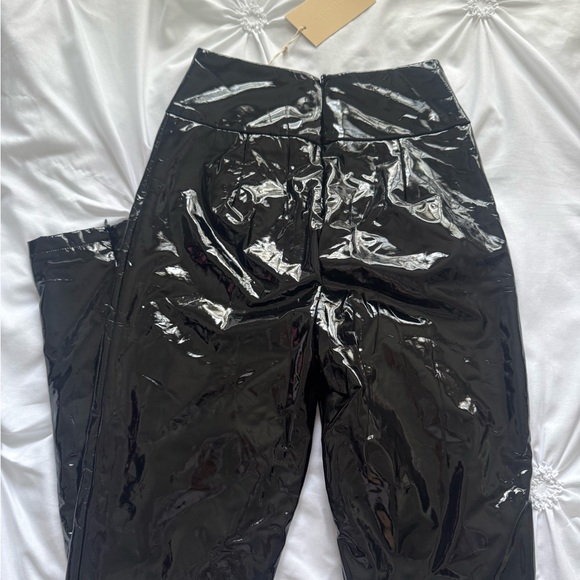 Meshki Glossy Black Pants - Picture 6 of 6